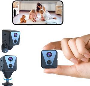 Hidden Spy Camera, 2K WiFi Mini Camera, 100 Days Standby Battery Life, Cloud & SD Storage, Clear Night Vision, AI Motion Detection, Real-Time Record Security Wireless Camera Nanny Cam