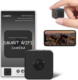 Indoor Camera -1080P Hidden Camera - Nanny Cam - Best Mini Camera - WiFi Wireless Camera - Live Video Recorder with Night Vision - Surveillance Camera Full HD