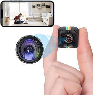 Mini Spy Camera without SD Card Hidden Camera, HD Video Recording, Night Vision Motion Detection, Surveillance Camera Small Dog Camera Nanny Camera Baby Monitor Home Security Camera