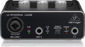 Behringer U-Phoria UM2 USB Audio Interface