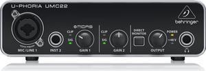Behringer U-Phoria UMC22 USB Audio Interface