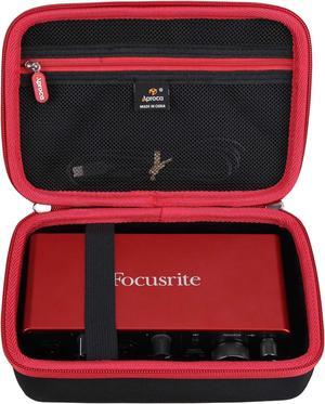 Aproca Hard Travel Storage Protective Case, for Focusrite Scarlett 2i2 (3rd Gen) USB Audio Interface