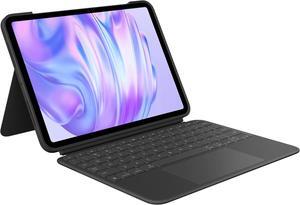 Touch iPad Pro 11-inch (M4)(2024) Keyboard Case - Detachable backlit keyboard with kickstand, comfortable typing, multi-use mode - Midnight Black