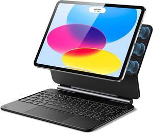 ESR iPad Keyboard 10th Generation, Magic case for Generation (2022), Case with Floating Cantilever Stand, Springy Backlit Keys, Multi-Touch Trackpad, Charcoal Grey