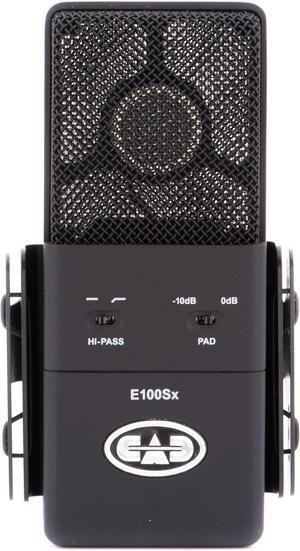 CAD Audio E100SX Large Diaphragm Supercardioid Condenser Microphone ,Black