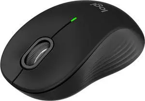 Logi tech Signature M550 Wireless Mouse - for Small to Medium Sized Hands, 2-Year Battery, Silent Clicks, Customizable Side Buttons, Bluetooth, Multi-Device Compatibility - Black