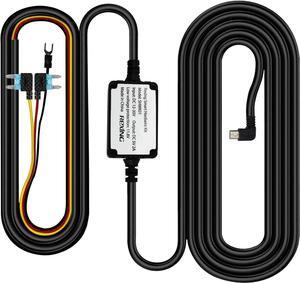 Rexing Smart Hardwire Kit Mini-USB Port for All Supercapacitor Models - V1-4K, V1P, V3, V2 Pro, V5, S1 Series, V1P Pro Series, Max Series Dash cams,etc