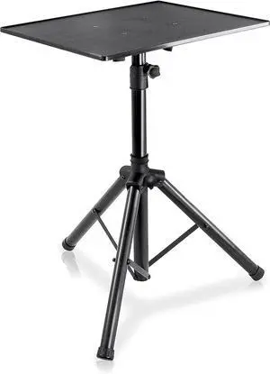 DJ Laptop, Projector Stand- Computer DJ Equipment Studio Stand Mount Holder, Height Adjustable, 27.55 to 47.24, Good For Stage or Studio -PLPTS3