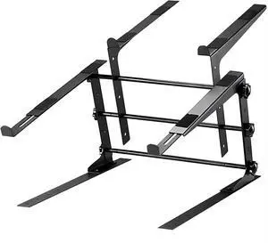 SH-LS27 Controller Stand, DJ Laptop Stand Height Adjustable Width Adjustable