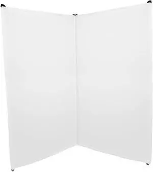 White DJ Facade Extension For  2 Extra Foldable Panels