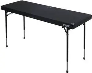 CTBC2060 Carpeted Folding Dj Table with Adjustable Leg System