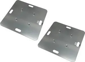 Two (2)  26"x26" Base Plates for 12"x12" Box  (11.42") With 2" Diameter Tubing Fits All Major Name Brands