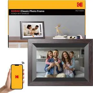 10.1 Inch WiFi Digital Picture Frame with 32GB Storage, Electronic Smart Digital Photo Frame 1280x800 IPS Touch Screen, Auto-Rotate, Share Moments Instantly Gifts for Women Mothers Day Christmas