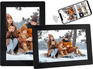 10.1Inch Digital Photo Frame WiFi Smart Digital Picture Frame,16GB Storage, Wall-Mounted, 1280 * 800 HD Resolution Digital Frame,Share Photos/Videos Instantly via  App from Anywhere
