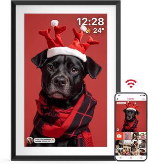 Digital Picture Frame 10.1 inch,  Digital Photo Frame, WiFi Electronic Frame with 32GB Storage, 1280x800 HD IPS Touch Screen, Auto-Rotate, Slideshow, Share Photos/Videos Instantly