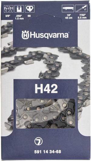 Husqvarna 591143468 18" 3/8 H42-68DL .058 Chainsaw Chain 365 372XP 576XP 390XP