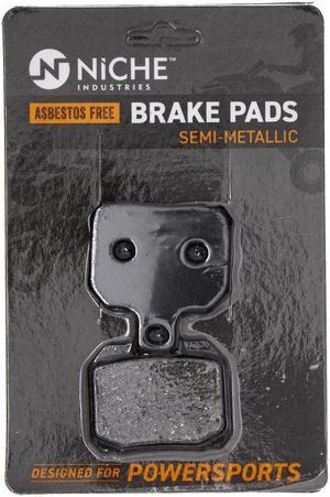 NICHE Brake Pad Set for Can-Am Traxter 500 XT XL 705600041 Front L/R and Rear Right Semi-Metallic