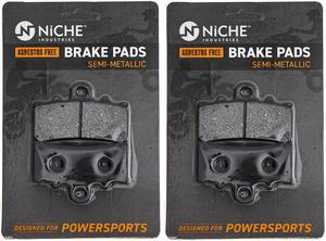 NICHE Brake Pad Set for KTM 390 Duke RC Cup 90113030000 Front SemiMetallic 2 Pack