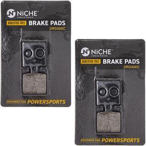 NICHE Brake Pad Set for Ducati 996 998 748 Monster 900 620 750 695 S2R S4RS 61340081A Rear Organic 2 Pack
