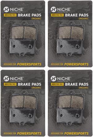 NICHE Brake Pad Set for KTM 125 Sting 400 640 620 Duke 58313209000 Front Organic 4 Pack