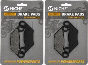NICHE Semi-Metallic Brake Pad Set for Polaris Scrambler Sportsman Touring 400 570 850 2203628 1911279 1911278 1911292