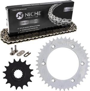 NICHE Drive Sprocket Chain Combo for KTM 690 Duke DukeR SM 625 SXC 620 SC 16 Rear 40 Tooth 520NZ Standard 118 Links