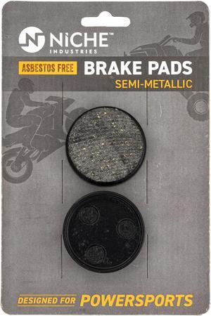 NICHE Brake Pad Set for Yamaha Exciter VMAX Ovation Venture XL 89J-25811-00-00 Rear Semi-Metallic