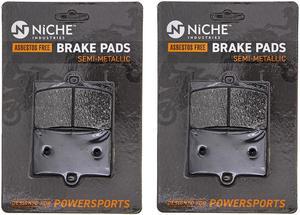 NICHE Brake Pad Set for KTM 125 Sting 400 640 620 Duke 58313209000 Front SemiMetallic 2 Pack