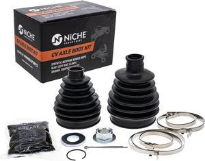 NICHE Rear CV Axle Boot Kit For Kawasaki Teryx 800 4 750 Mule Pro FX FXT DX DXT FXR Replaces 49006-0585 49006-0596