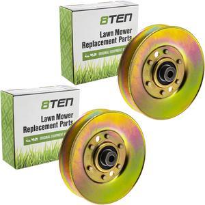 8TEN Idler Pulley for MTD Cub Cadet Recon 48 60 Z Force S 54 60 Pro Z 700 900 500 Pro X 600 756-04522 2 Pack