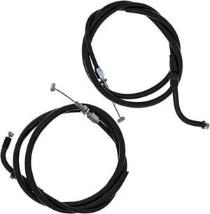 NICHE Push Pull Throttle Cable Set for Honda CB400 CM400 CM450 CX500 17910-447 17920-449