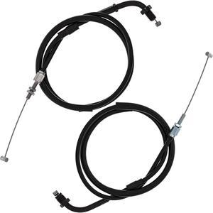 NICHE Push Pull Throttle Cable Set for Honda CB750SC VF700S 17910-KE5-405 17910-MW3-P00 17910-MB0-950