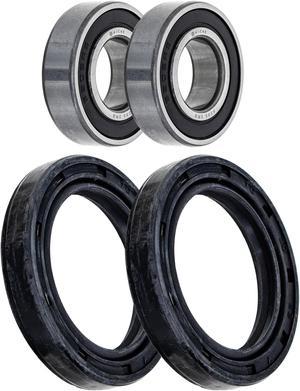 NICHE Wheel Bearing Seal Kit for Kawasaki Mule 500 520 550 KLF300B Bayou 6205-2RS