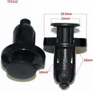 Paiying 200pcs Black Plastic Mixed Fastener Clip Vehicle Car Bumper Door Panel Fender Paiying 200pcs Black Plastic Mixed Fastener Clip Vehicle Car Bumper Door Panel Fender