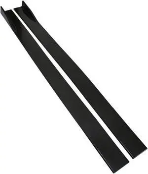 Paiying 78.7'' Car Side Skirt Body Extension Splitter Diffuser Panel Lip Glossy Black US