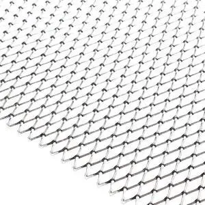 Acaigel Silver Rhombus Aluminium Racing Grille Mesh Vent Car Tuning Grill 0.31"0.63" Mesh Ship?from?USA