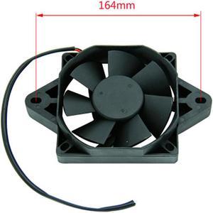 12V Electric Oil Cooler Radiator Water Cooling Fan For Motorcycle ATV Buggy Bike