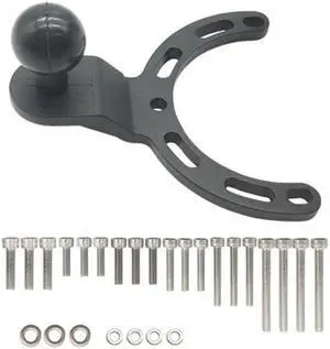 Acaigel Motorcycle Gas Tank Phone Mount Bracket 1 inch Ball Adapter for Kawasaki Honda