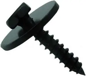 Paiying 100Pcs Metal Car Screw Body Fender Bumper Retainer Clips 7mm Hex (4.2-1.41x22mm) Ship?from?USA
