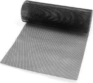 Acaigel Black Aluminum Mesh Grille Cover Car Bumper Fender Hood Vent  47"x15.8"