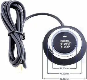 Paiying Keyless Car Alarm Kit RFID Lock Push Start Button Engine Starter Ignition System