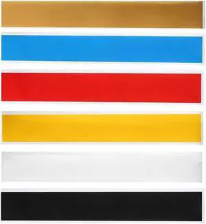 Paiying Black Car Windshield Shade Reflector Sticker Window Visor Stripe Decal 6" x 60''