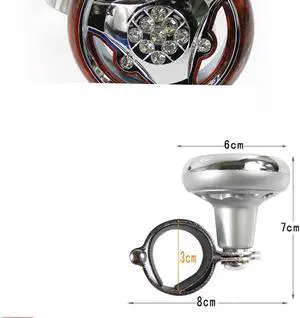 Furulu Car Truck Steering Wheel Aid Power Handle Assister Spinner Knob Ball Universal