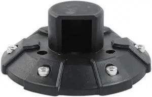 Paiying 1x Antenna Base Cover For Jeep Wrangler JK JL JT Rubicon Sahara Sport 2007-2021