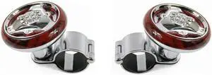Yassdwbn Universal Car Truck Steering Wheel Aid Power Handle Assister Spinner Knob Ball