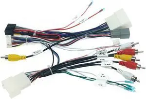 Yingshan 16-Pin Car Stereo Radio Cable Harness + Canbus For Mitsubishi Pajero 2014-2020