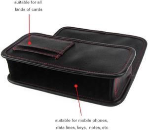 Acaigel Car Seat Storage Box Seat Crevice Storage Box Bag Case For Books/Phones/Cards/Cigarette /Coins/Glove