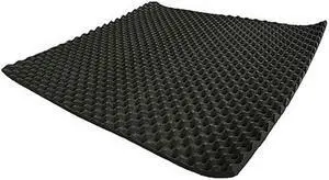 FYUU 100cm x 50cm Car Sound Noise Insulation Mat Barrier Foam Deadener 20mm