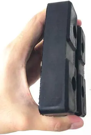 Paiying 4 x Square Heavy Duty Rubber Arm Pads Car Lift Accessories for Auto Truck Hoists