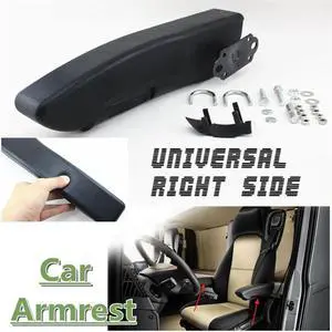 FYUU Folding Car Truck Armrest Arm Support Custom Clamp Drill Fit -Right